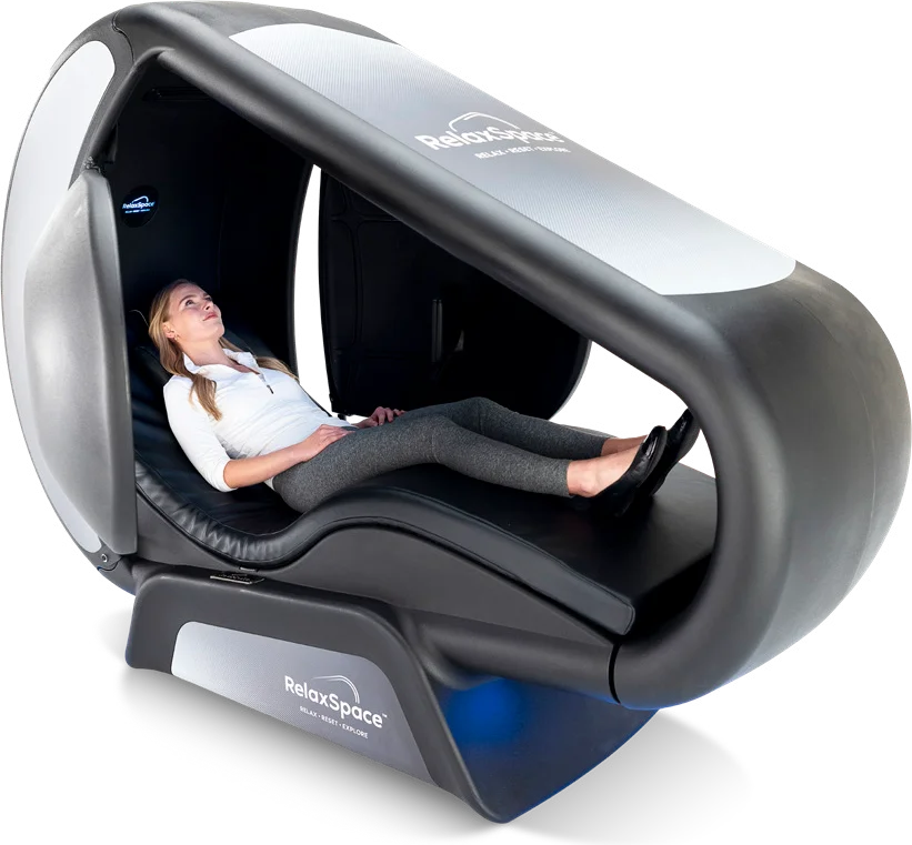 RelaxSpace Wellness Pod at RESET Wellness + Recovery